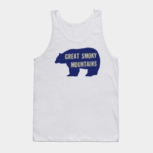 Vintage Smoky Mountains Decal Tank Top